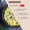 Saupoudreuse - fackelmann - 42909 - acier inoxydable - 7 x 13 cm - couvercle en plastique