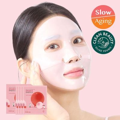 Camellia Deep Collagen Elasticity Gel Mask (4 Sheets)