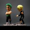 BANPRESTO One Piece - Log Story - Roronoa Zoro & Sanji Nothing At All! World Collectible Figure