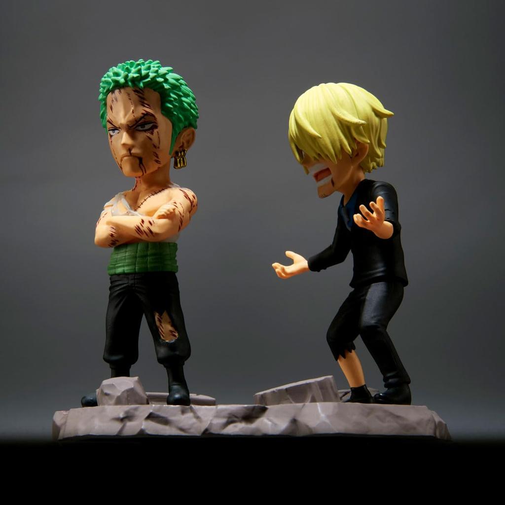 Banpresto - One Piece - Log Story - Roronoa Zoro & Sanji Nothing at all! World Collectible Figure