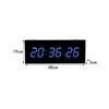 LED Digital Wall Clock Time Clocks Table Clock for Dining Room Indoor School