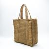New Fringed Woven Straw Bag Shoulder Large Capacity Woven Tote Bag Women's Seaside Vacation Beach Bag