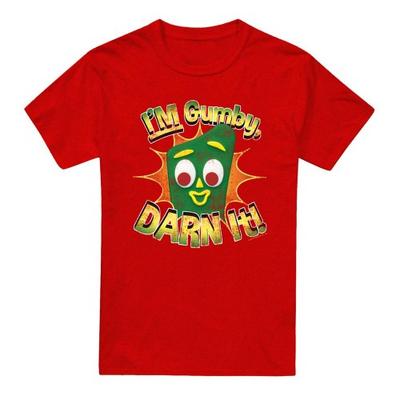 Gumby Unisex Adult Darn It Heather T-Shirt