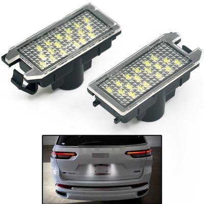 Per Jeep Grand Cherokee Compass Patriot Per Maserati Levante Per Fiat 500 Per Dodge Viper Luce targa a LED bianca