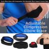 with Compression Pad Tennis Elbow Brace 28cm Length Tendonitis Pain Relief  for Women and Men