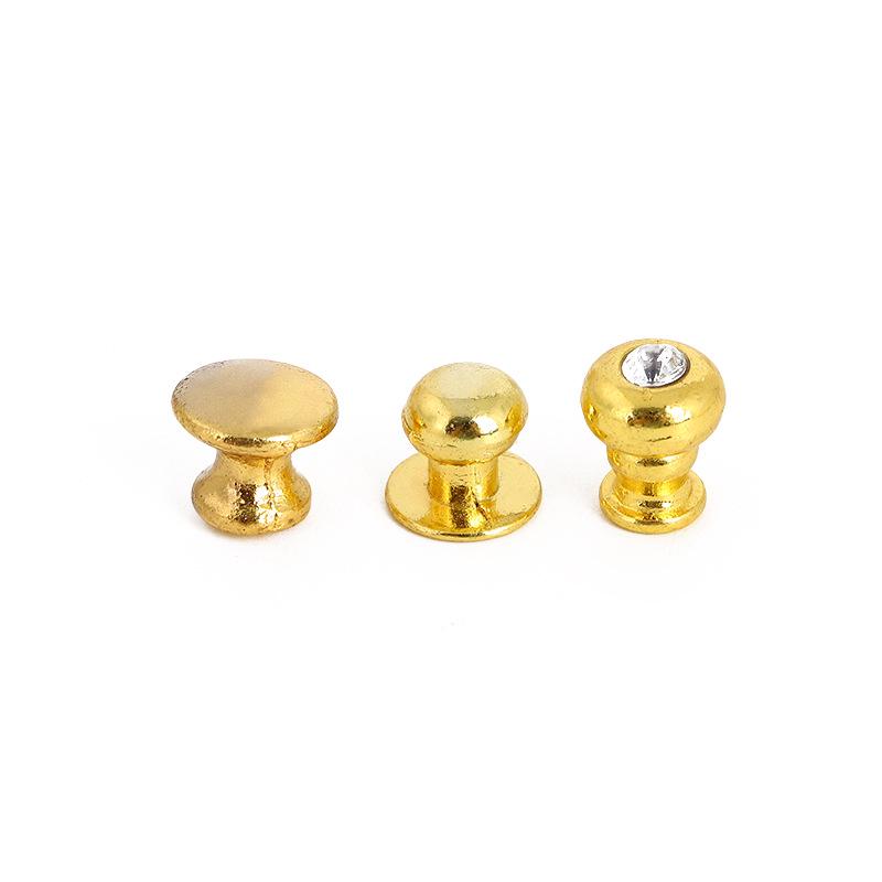 Retro Modern Zinc Alloy Round Pattern Drawer Cabinet Handles