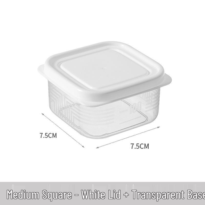 Microwaveable Portion Boxes for Frozen Meat, Grains & Miscellaneous Storage in Fridge/Freezer