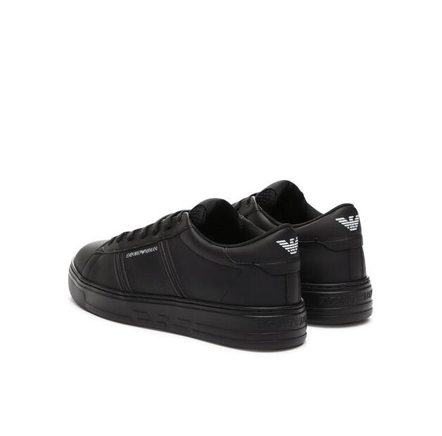 Мужские кроссовки Emporio Armani X4x570 xn840 k001 чёрные