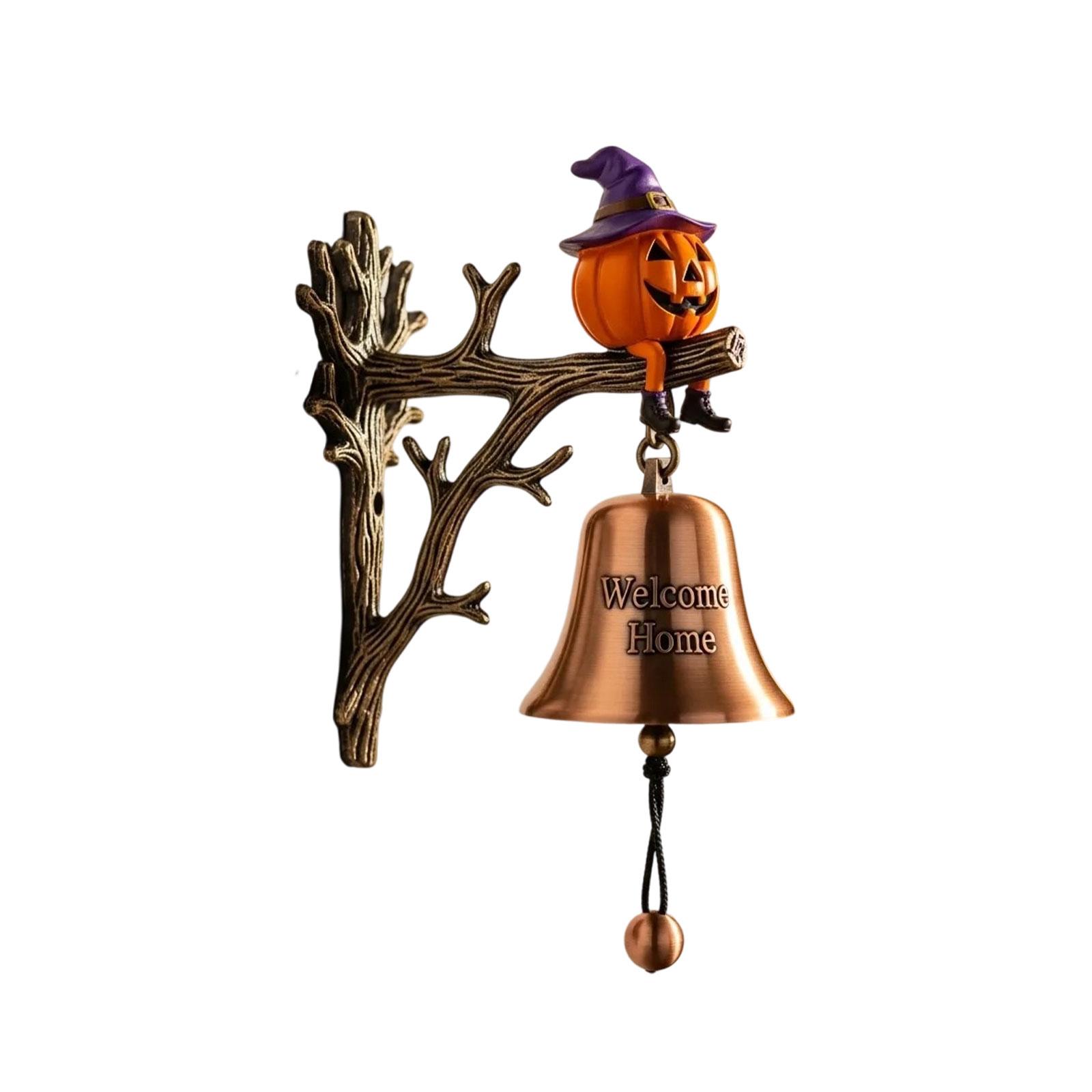 

Хэллоуин Ведьма Тыква Приветственный Колокольчик One Size