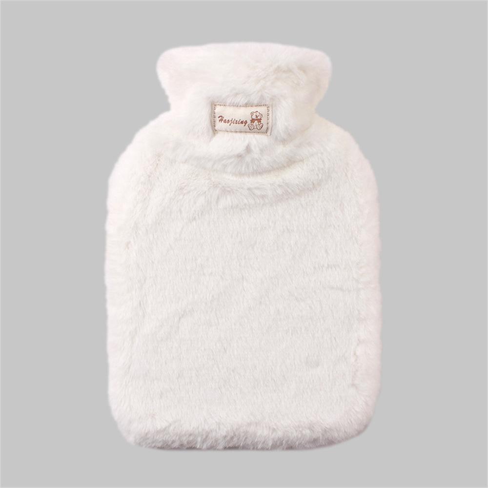 1000ml/2000ml Soft Hand warmers Hot-water Bag with Plush Cover Hot-water Bottle Protecter Hand Portable Winter Warming Products