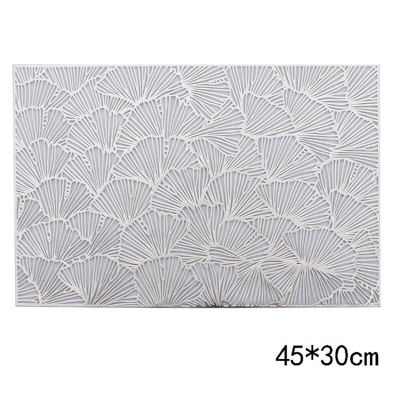 Kwadratowa podkładka stołowa w stylu skandynawskim, podkładka na stół jadalny, podkładka pod filiżankę do herbaty, okrągła podkładka z PVC, podkładka pod naczynia do gospodarstwa domowego, restauracji zachodniej