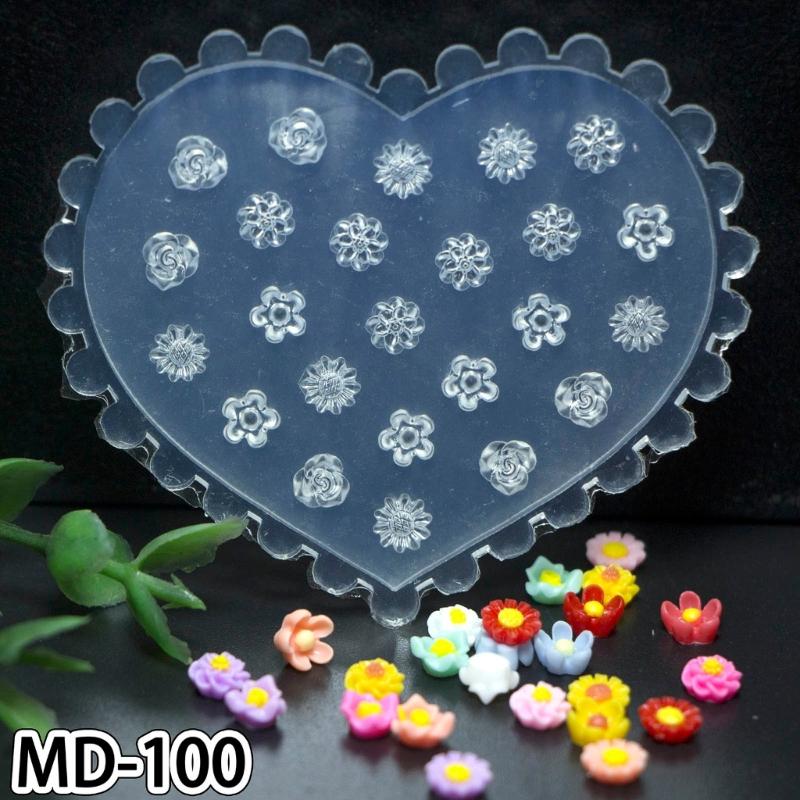 Durable Silicone Nail Art Mold Relief Pattern Nail Art Decortive Mold DIY Manicure Tool Printing Template Nail Mold