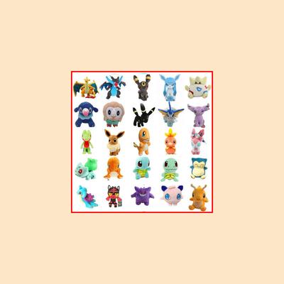 Pokemon Action Figure Gorgon Ibugeni Turtle Wonderful Frog Plush Toy Pikachu Doll Game Doll Christmas Gift Holiday Greetings Toy Sleep Gift