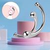 Double Ended Stainless Steel G Spot Wand Massage Stick Pure Metal Penis P-Spot Stimulator Anal Plug Dildo Sex Toys for Women Men Portable Masturbator