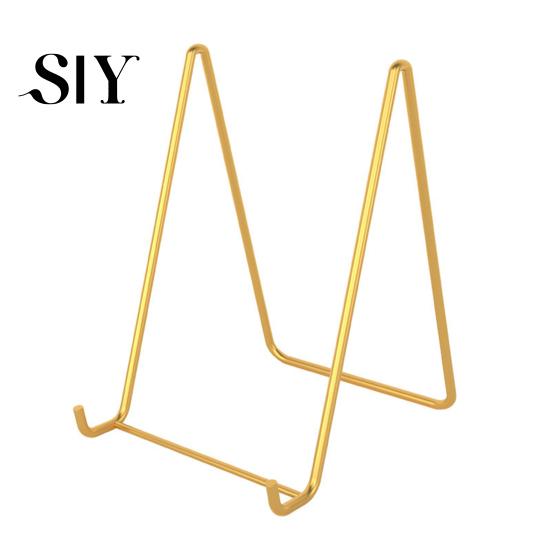 Tablet Organizer Shelf Metal Storage Rack Photo Frame Display Holder High Stability Triangular Design Not Easily Deformed Desk