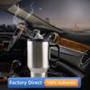 450ml Electric In-car Travel Heating Cup Stainless Steel Car Heated Mug 12V Heated  Mug for Heating Water Coffee and Tea