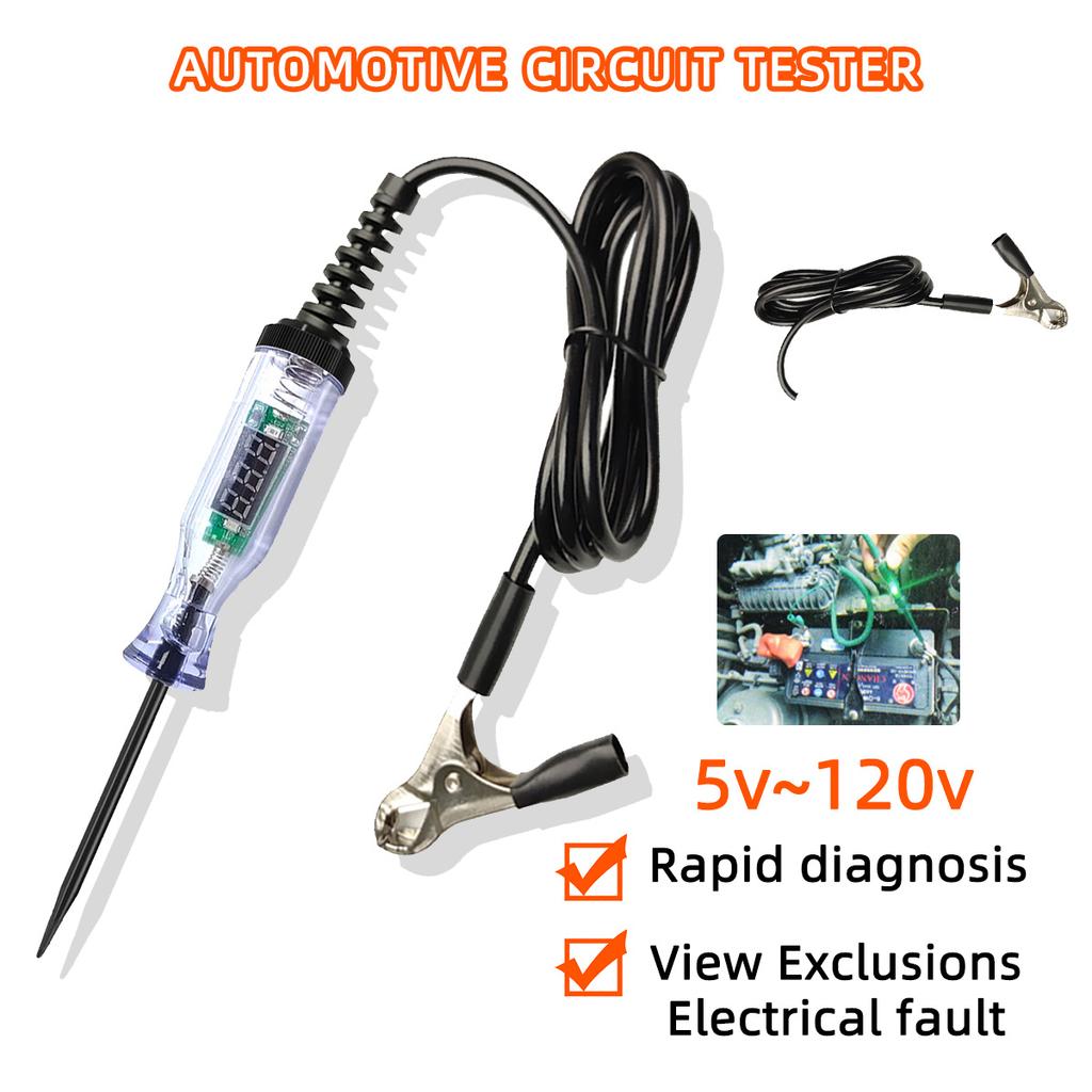 Digital Voltage Circuit Tester 5V-90V Test Pen Automotive Circuit Detection Diagnostic Repair Tool