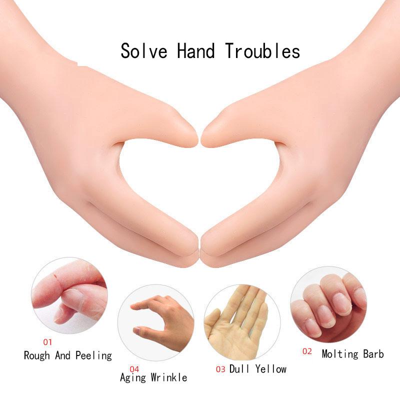 Sebs Long Moisturizing Waterproof Anti-Drying Exfoliating Whitening Gloves