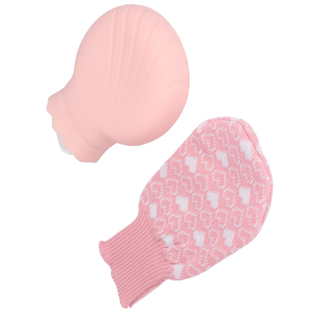 Hot Water Bottle Bag Explosionproof Silicone Hot Water Bottle with Knit Cover for Family Life