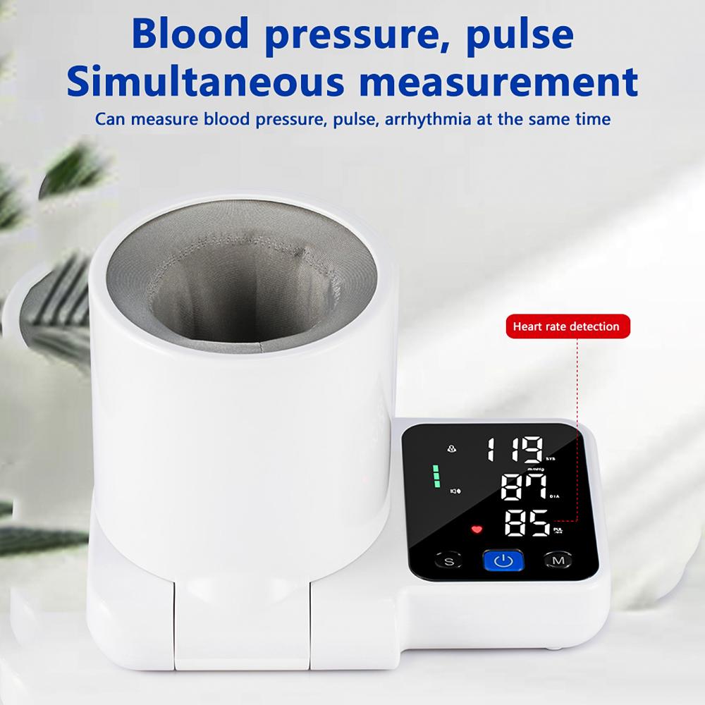JZIKI ZK-B883 Arm Barrel Electronic Blood Pressure Monitor Digital BP Monitor Tonometer Movable