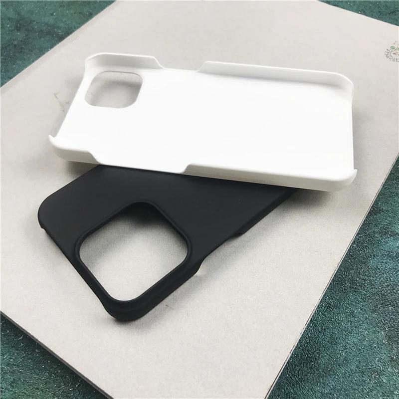 Luxusní Half-Pack matné pouzdro pro iPhone 14 13 12 Mini 11 Pro XS Max X XR SE 7 8 Plus Candy Color Pevný zadní kryt Shell