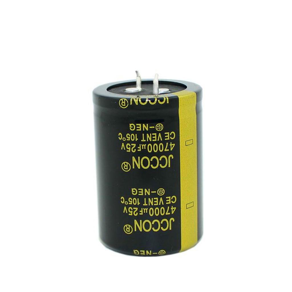 Super Farad Capacitor 25V 47000uF Electrolytic Capacitor Wide Scope of Application Metal Capacitor for Automotive Circui