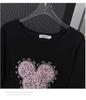 Women's Plus Size Loose-Fit Short-Sleeve Mid-Length T-Shirt (200-350 Jin)