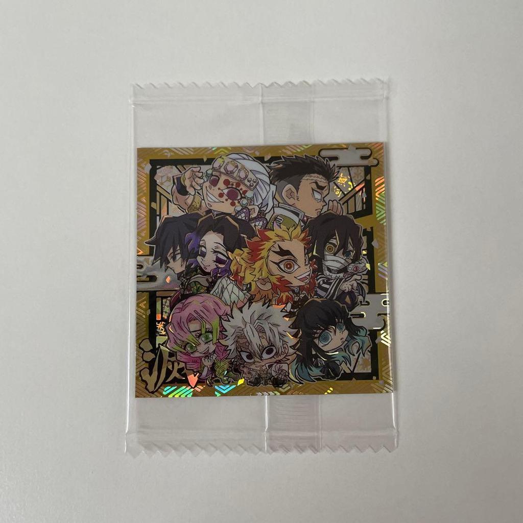 Used Demon Slayer: Kimetsu No Yaiba Wafer Seal Demon Slayer Corps Nine Pillars Extremely Rare Demon Slayer 7-01