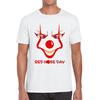 Pennywise Clown Face Red Nose Day Unisex Mens T Shirt Womens Tops Tees