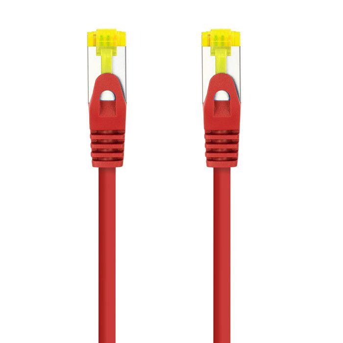 Síťový kabel - NANOCABLE - RJ45 SFTP Cat6A - 3m - 100% měď - Červený