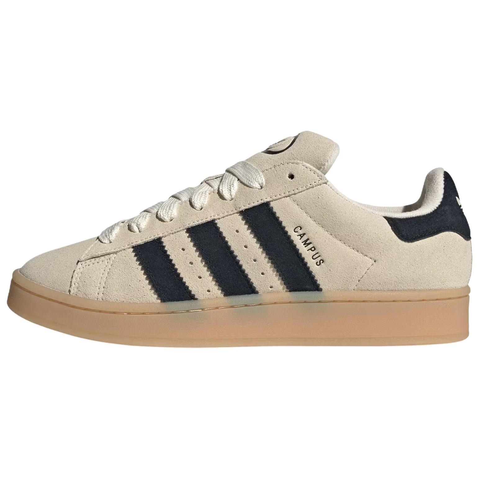 

Adidas Campus 00s Cream Gum Black Men Sneakers Cream-White Core-Black JQ8356 38
