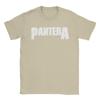Panteras T Shirts Men's  100% Cotton Fashion for Male T-Shirts Round Collar  Tees Short Sleeve Clothing Graphic