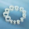 2 Stück/12 Stück 6-16mm Leuchten im Dunkeln Silikon Ohrstöpsel Set Einfache Ohr-Dehner Tunnels Expander Körperschmuck Set
