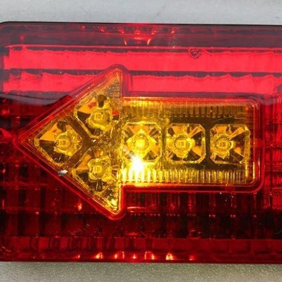 LED Truck Taillight Vehicle Three-Wheeled Motorized Agricultural 12V 24V Light