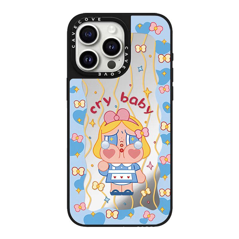Crying Baby Wave MagSafe Case for Apple 16 Pro Max, 15 Pro, 14 - Trendy & Cute