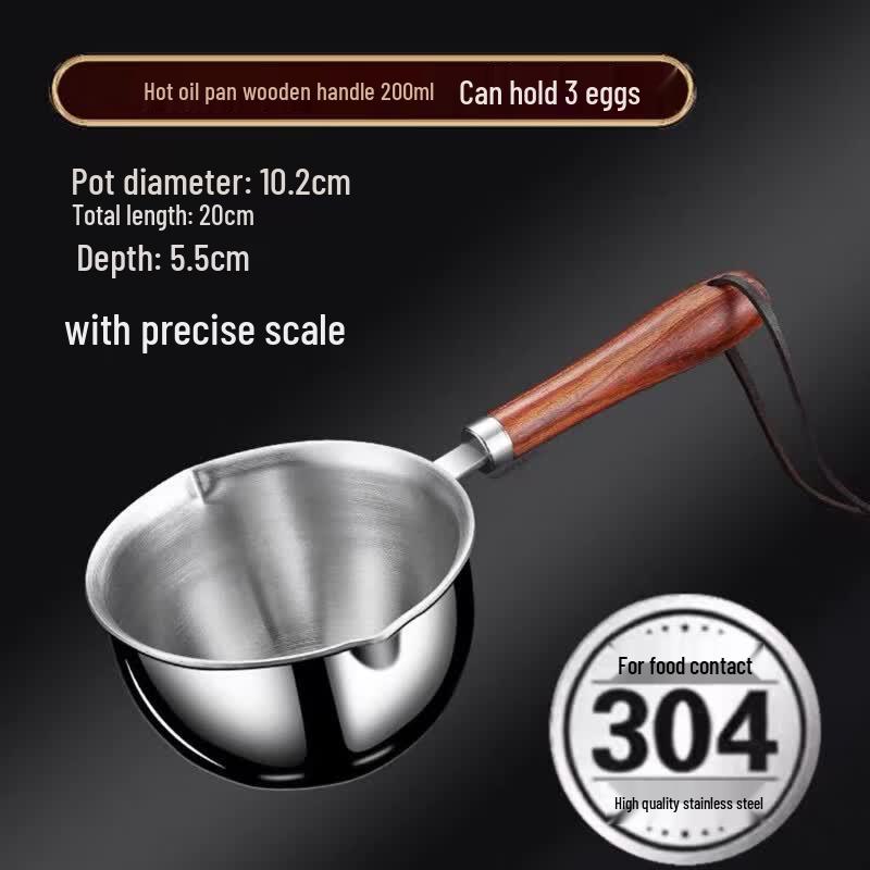 Mini 304 Stainless Steel Saucepan