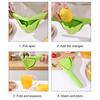 Lemon Squeezer Manual Juicer Stainless Steel Handheld Citrus Juicer for Lemon Lime Orange Effortless Lever Design Portable Juicer for Kitchen