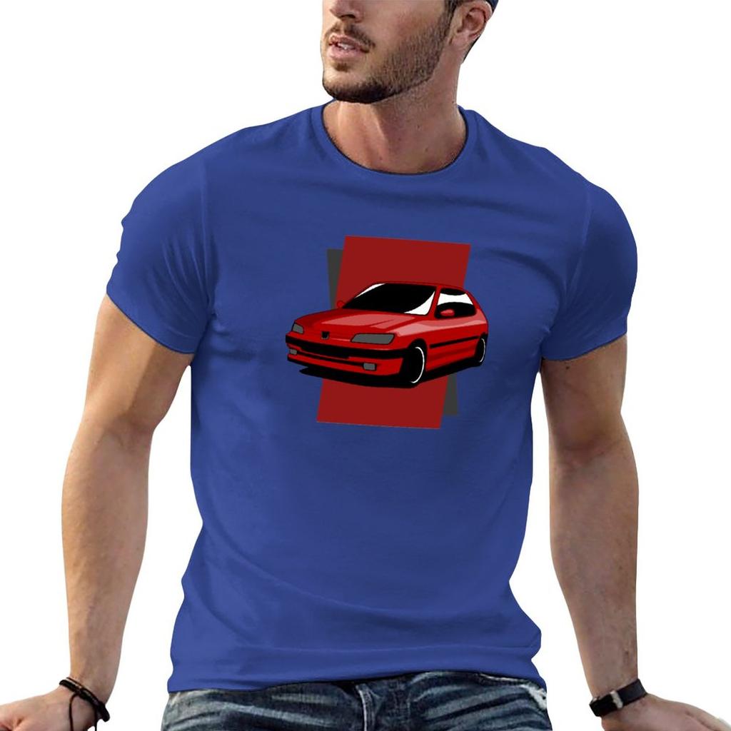 New Minimalistic 306 GTI T-Shirt Blank T Shirts Anime T-shirt Custom T Shirts Kawaii Clothes Mens T Shirts Pack
