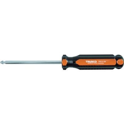 TRUSCO Plastic Handle Screwdriver with Magnet X 6 Pieces (+NO.3X150mm) TPD-3-150 [Case Sold]