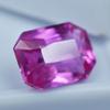 Natural Pink Sapphire Loose Gemstone Emerald Cut 10.52 Ct September Birthstone for Gem Collections