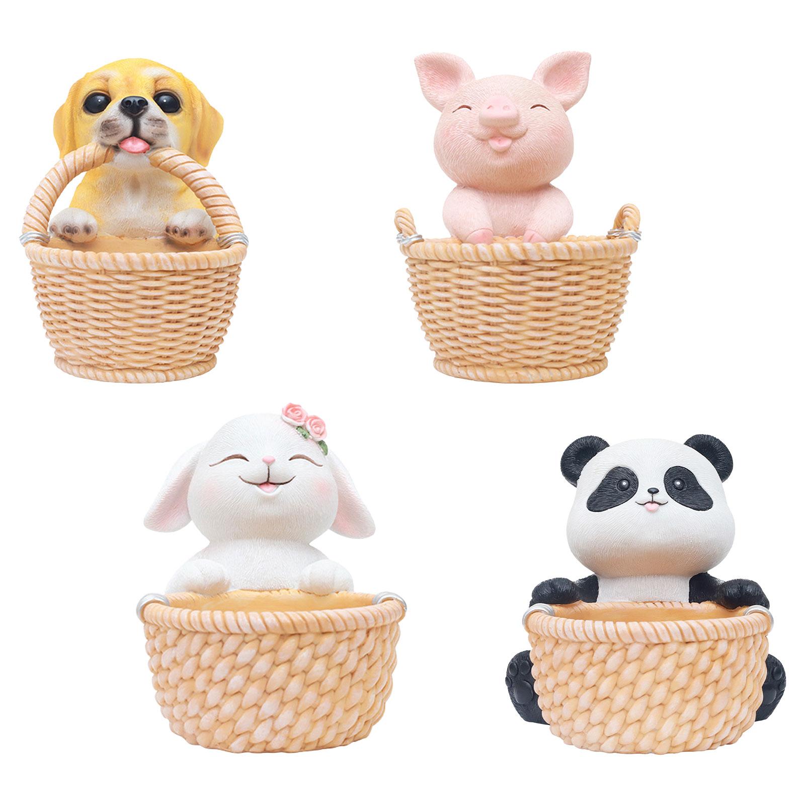 

Маленький цветочный горшок, чаша для ключей, симпатичная фигурка, ящик для хранения, настольный органайзер для хранения вещей в офисе, на открытом воздухе, в спальне, прихожей, в помещении