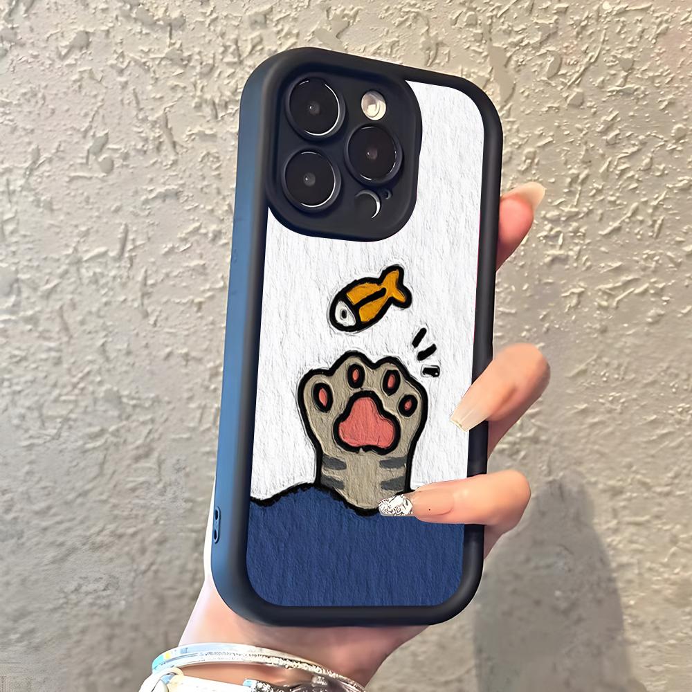 

Cute Cartoon Cats And Dogs Phone Case For IPhone 17 Pro Max 16 15 14 Pro Max IPhone 13 Pro Max 11 Plus Silicone Cover iPhone 11 Pro
