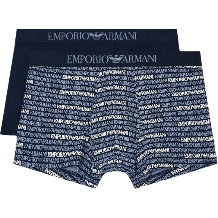 Emporio Armani FW25 Cotton Printed Boxer Briefs Men underwear EM001014-AF14994-MB309 M