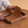 Walnut Wood Bamboo Surface Dry Tea Tray Solid Wood High-End Dry Table Home Office Tea Table Small Tea Tray