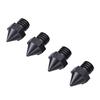 4 Pcs 3D Printer Nozzle Replacement for Raise3D 3D Printer 0.2mm 0.4mm 0.6mm 0.8mm Hardened Steel Extruder Nozzle