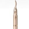 2 in 1 Beauty Tool Convenient Ladies' Electric Eyebrow Shaping Tool Heating Eyelash Curler Delicate Face Hair Trimmer
