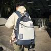 Letter Fashionable Pattern Students Large Capacity Backpack Pendant With