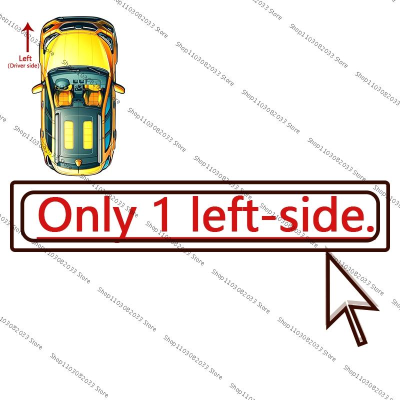 For Peugeot 5008 Car Front Bumper Fog light Frame Lamp Frame Fog Light Grille Trim 16119191980 16119192080 Only 1 left side