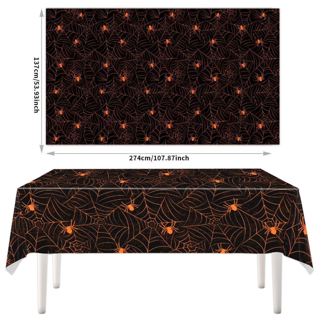 Mantel de Telaraña de Halloween Transfronterizo - Perfecto para Fiestas y Decoraciones