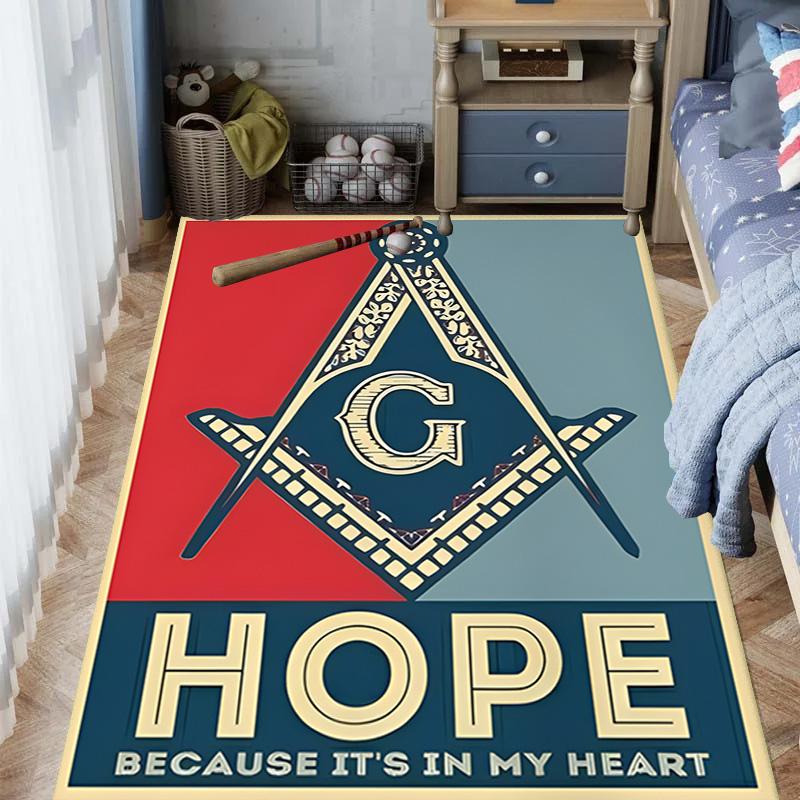 Esoteric Symbols Cosmic Harmony carpet Doormat Home Decor Protective pad Christmas gifts Fashion